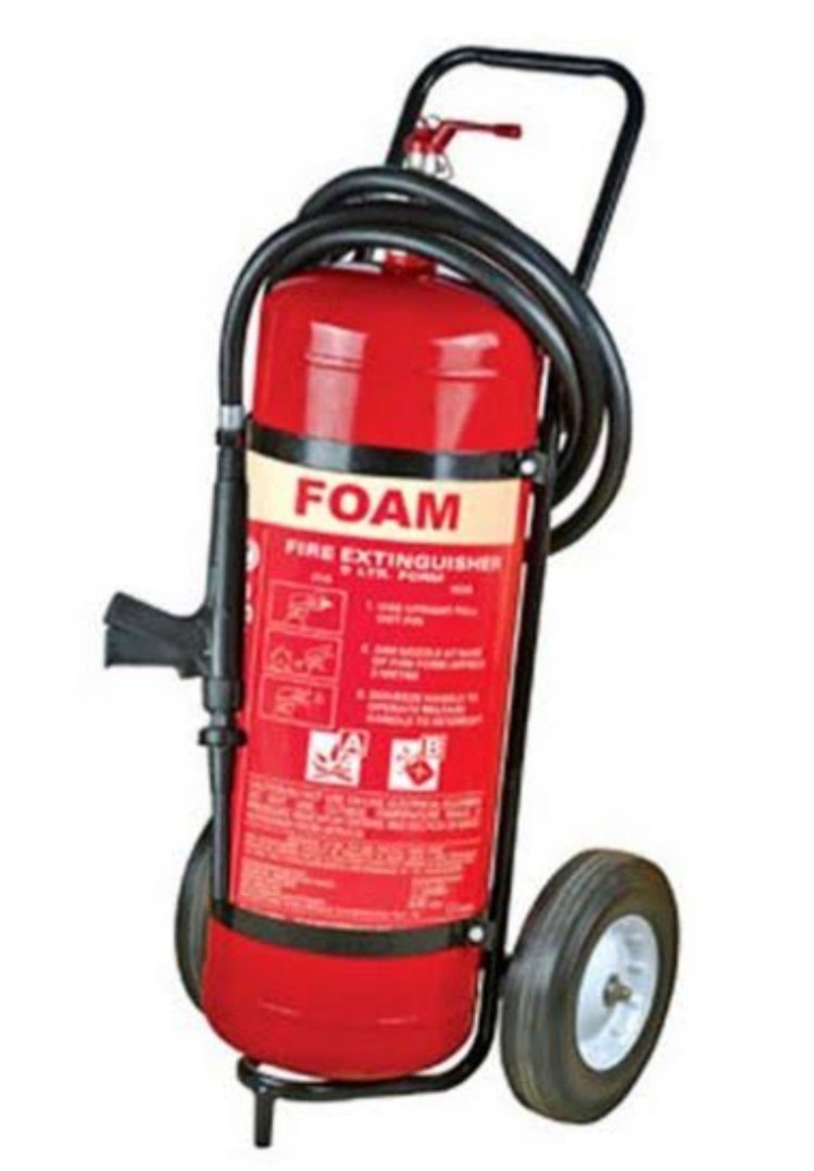 25 L Foam Trolley Fire Extinguisher – High-Capacity Class A & B Fire Protection