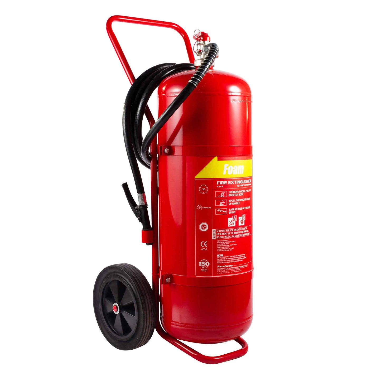 30 L Foam Fire Extinguisher – High-Capacity Industrial Foam Unit