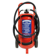 50 kg ABC Trolley Fire Extinguisher – Heavy-Duty Dry Powder Unit for Industrial Fire Protection