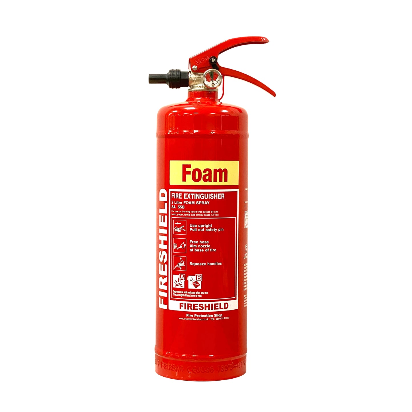 500 mL Foam Fire Extinguisher – Compact Fast-Action Protection for Homes, Shops & Small Offices