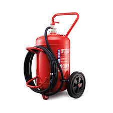 100 kg ABC Trolley Fire Extinguisher – Heavy-Duty Dry Powder for Class A, B & C Fires