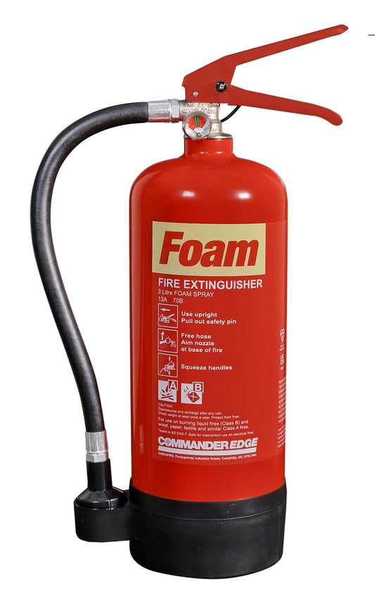 1 L Foam Fire Extinguisher – Fast Suppression for Offices, Shops & Small Areas
