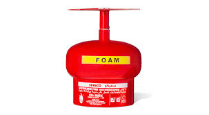 6 L Automatic Foam Fire Extinguisher – Automatic Fire Suppression for Liquid & Solid Fires