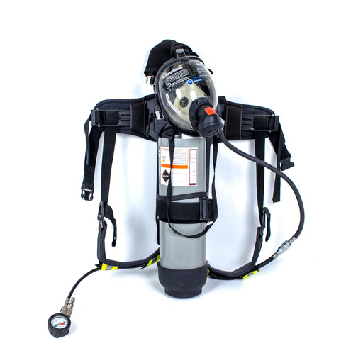 self-contained breathing apparatus SCBA – firefighter respiratory protection equipment