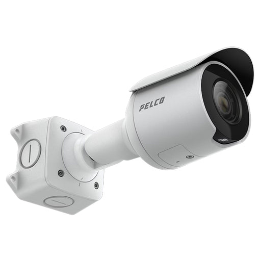 Pelco Sarix Professional 4 Series bullet IP camera with smart analytics and flexible lens