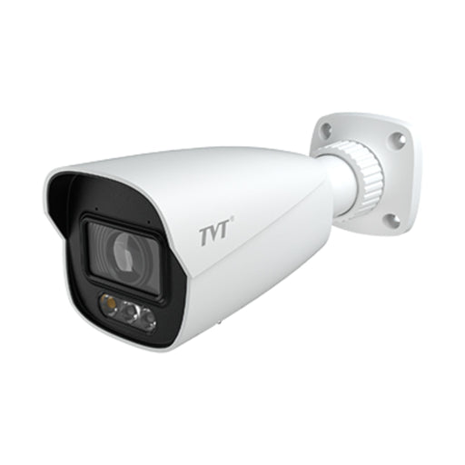 TD-9442E4B-PA AZ 4MP AI bullet CCTV camera – dual illumination with warning lights
