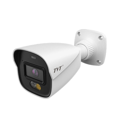 TVT TD-9481S4L-C 8MP 4K dual illumination bullet IP camera with fixed lens