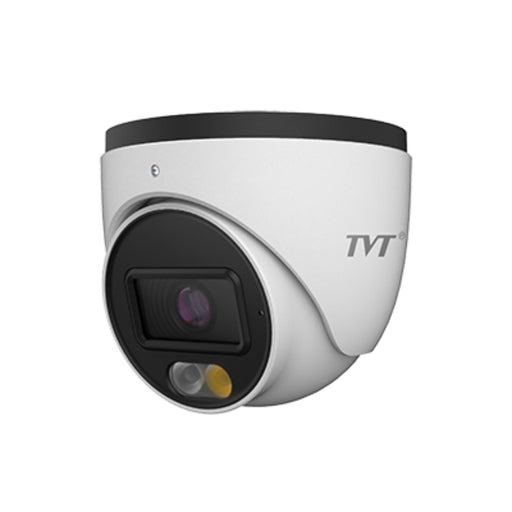TVT TD-9564S4-C 6MP dual illumination turret IP camera with fixed lens and full color night vision